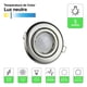 thumbnail image 2 of Lampara Foco Orientable Embutido + Base Y Gu10 3w 9cm Neutra, 2 of 7