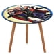 thumbnail image 1 of Hocus Pocus-theme Fitted Round Tablecloths Elastic Edged Table Covers Waterproof Table Cloth for Kitchen Holiday Party Tables Decor 120cm, 1 of 6