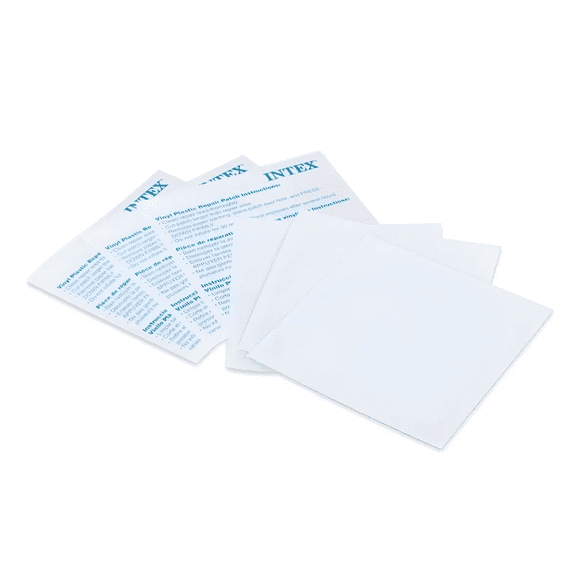 Kit Parches De Reparación Intex Autoadhesivos 7x7 Cm // Bamo Blanco