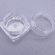 thumbnail image 4 of Recipiente cosmético cuadrado transparente de acrílico vacío con tapa de rosca para loción, sombra de ojos, polvos para uñas, joyas y viales de crema facial, 4 of 5