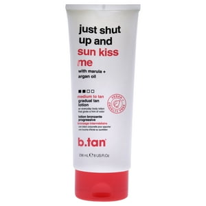 B.Tan - Solo Cállate Y Bésame El Sol Loción Bronceadora Gradual De Para Unisex - Bronceador De 8 Oz