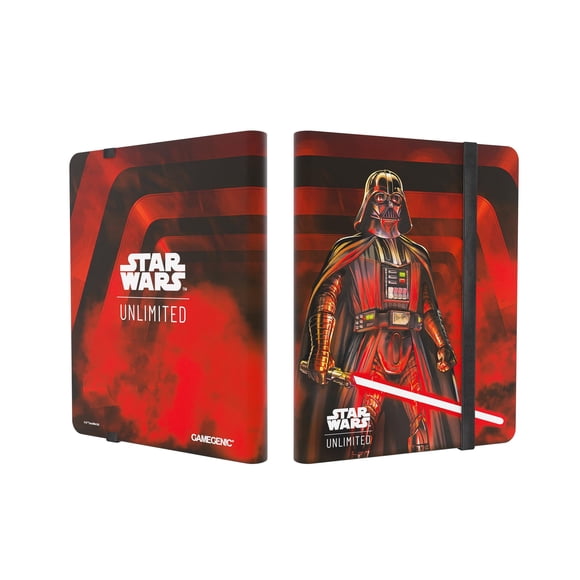 Álbum de exhibición Gamegenic Star Wars: Unlimited Darth Vader Unstoppable de 18 bolsillos