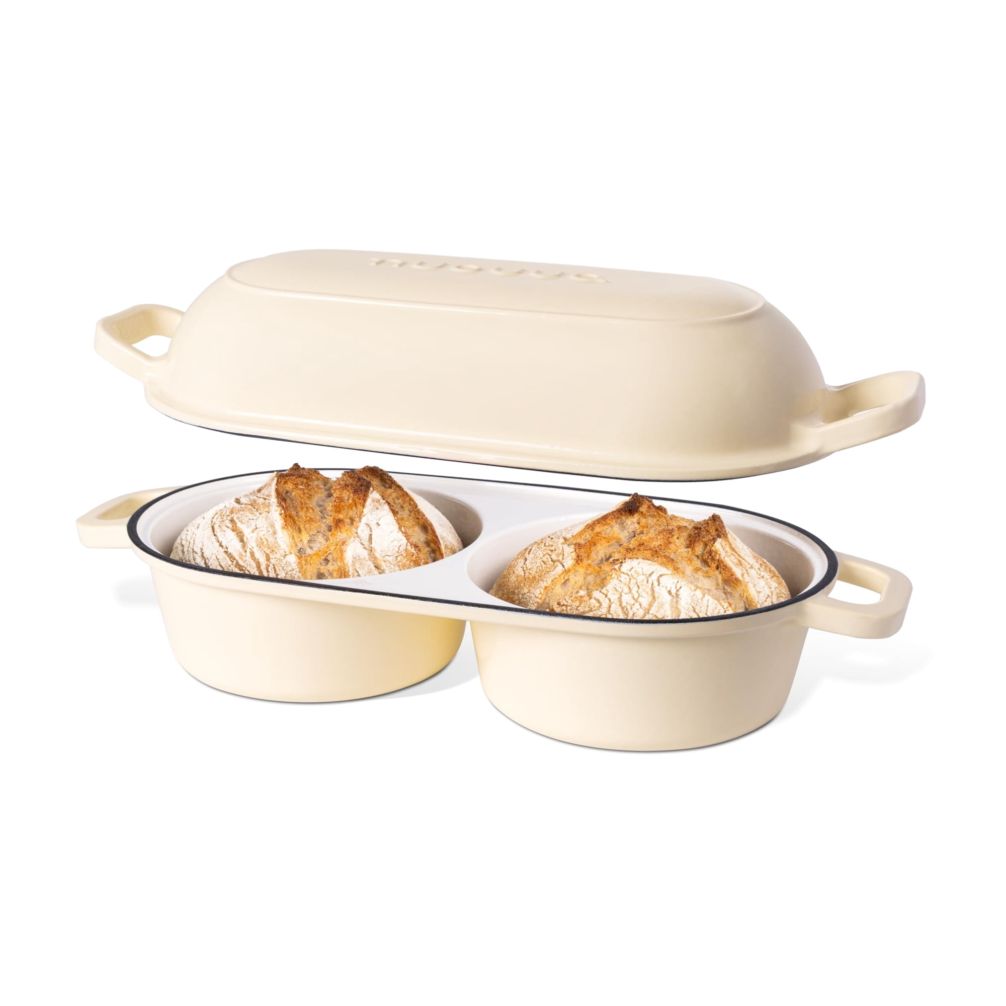 Olla Para Pan Dutch Oven Nuovva De Hierro Fundido Esmaltado, 16,5 Cm