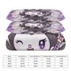 thumbnail image 2 of Kuromi Print Bedding Set Pattern Duvet Cove Set 3 Pieces 1 Quilt Cover And 2 Pillowcases for Women Men Teens, 2 of 5