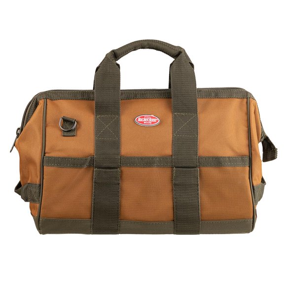 Bolsa para herramientas Bucket Boss Gatemouth 16 60016 15L Marrón