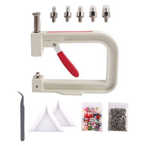 Bothyi - Máquina De Ajuste Hecha A Mano De Perlas 4/5/6/8/10Mm Artesanía Diy Para Bolsos Artesanía De Cuero Multicolor