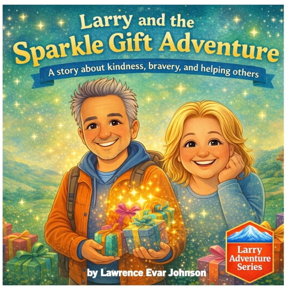 Libro publicado de forma independiente Larry Sparkle Gift Adventure