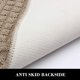 thumbnail image 4 of Alfombra COSY HOMEER 46 × 69 cm color beige, lavable y antideslizante – 1 pieza, 4 of 7