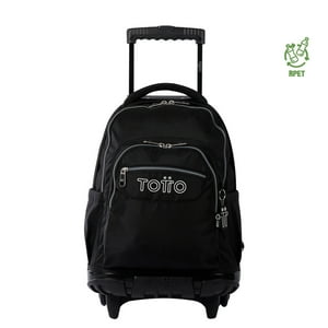 Mochila Escolar Ruedas Niño Notebook 15.4"" Bomper Renglon Totto