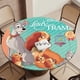 thumbnail image 5 of La dama y el vagabundo-theme Fitted Round Tablecloths Elastic Edged Table Covers Waterproof Table Cloth for Kitchen Holiday Party Tables Decor 120cm, 5 of 6