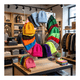 thumbnail image 1 of Pack 12 Gorros Beanie Adultos Lana Térmicos Colores Surtidos, 1 of 7