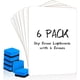 thumbnail image 1 of PANDRI, set de 6 pizarras blancas de doble cara con 6 borradores, 1 of 3
