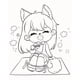 thumbnail image 2 of Mundo Kawaii Manga. Un gran libro para colorear, 2 of 4