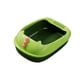 thumbnail image 5 of Bandeja De Arena Para Mascotas Orinal Jaula Para Inodoro Caja De Arena Para Gatos Con Parte Superior Abierta Para Hámsters Kitty Green Base42X28X16CM, 5 of 5