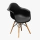thumbnail image 1 of Silla de comedor Eames Negra, 1 of 3