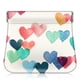 thumbnail image 1 of Monedero Fintie Squeeze de piel sintética con forma de corazón, 1 of 8