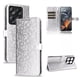thumbnail image 3 of Funda Cartera Lunares Motorola X70 Air Pro con Tarjetero, Correa y Soporte Plata, 3 of 6