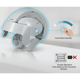 thumbnail image 3 of Masajeador de Cabeza Easy Brain LY-617E | Tecnología de Vibración Relajante | Diseño Compacto y Portátil, 3 of 4