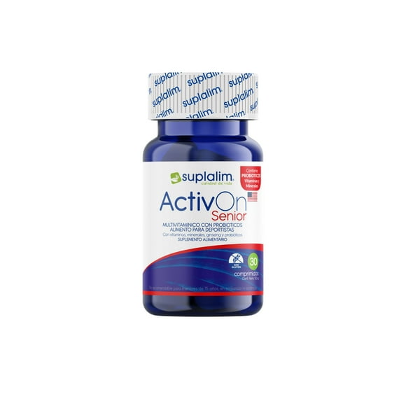 Activon Senior – Multivitamínico para Adultos Mayores con Probióticos