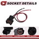 thumbnail image 4 of 1 Juego De Cableado De Enchufe De Luz De Circulación Diurna Drl Para Kia Forte 2019 2020 2021 No 92164m7050 92164 m7050 Conector De Arnés De Bombilla De Pigtail, 4 of 7