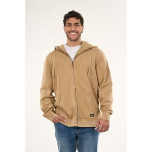Polemic - Poleron Franela Procesado Full Zipper Wi7700