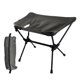 thumbnail image 1 of Taburete Plegable Para Silla De Camping, Incluye Bolsa De Almacenamiento, Reposapiés Plegable Portátil, Color Negro, 1 of 5