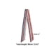 thumbnail image 2 of INSPIRE CHIC Bufandas Elegantes y Delgadas de Mujer con Punta Doble Lado para Ocio Rojo Blanco, 2 of 5