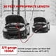 thumbnail image 5 of Jumper Cables Noone, calibre 2/0, 30 pies y 1500 A, para batería de coche, 5 of 9