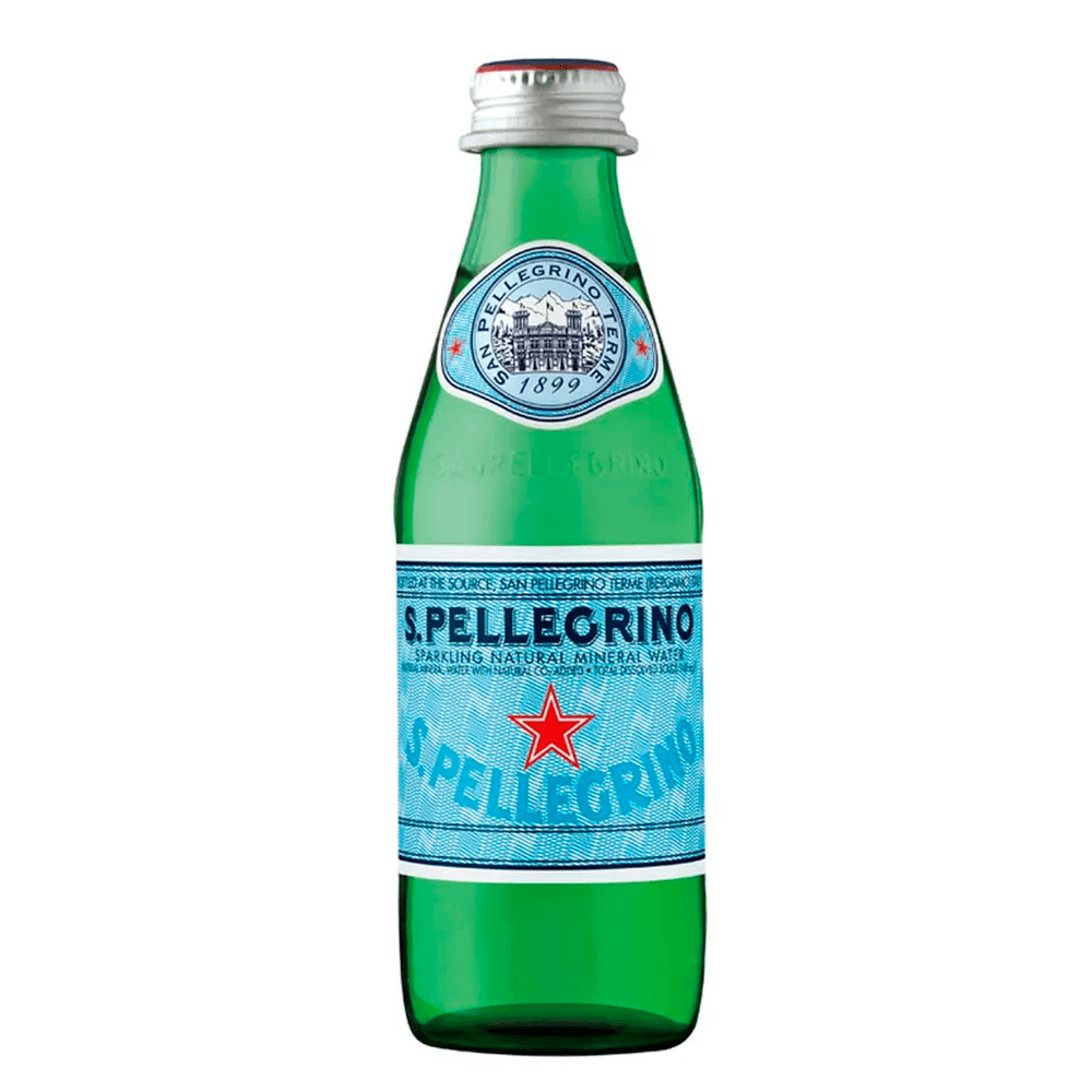 Agua San Pellegrino Con Gas Botellin 250cc