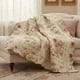 thumbnail image 2 of Manta acolchada Groenlandia Home Fashions, color rosa envejecido, 2 of 9