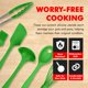 thumbnail image 3 of Juego de utensilios y utensilios de cocina Chef Craft Premium Silicone, 9 piezas, 3 of 6