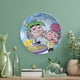 thumbnail image 5 of Los padrinos mágicos Plato decorativo de porcelana fina (bone china), plato decorativo de cerámica para hogar, oficina, soporte de pared, platos decorativos para dormitorio - 6 pulgadas (15 cm), 5 of 6