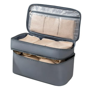 Malltradecl - Organizador De Ropa Interior Bolso Impermeable De Viaje-Gris