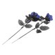 thumbnail image 1 of Rosas Artificiales Con Globos Oculares Fiesta De Disfraces De Halloween Azul, 1 of 5