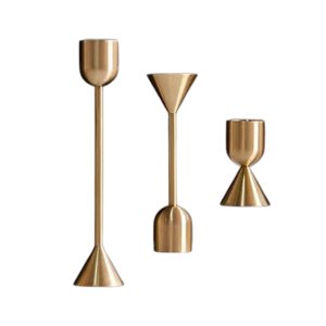 Bothyi - Portavelas De 3 Piezas Para Fiesta De Aniversario, Adorno Para El Hogar