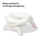 thumbnail image 3 of Asiento de Inodoro OXO Tot 2 en 1 Go Potty Blossom, 3 of 7