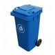 thumbnail image 1 of Contenedor Basura 120 Litros Azul, 1 of 3