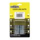 thumbnail image 1 of Tuerca de acoplamiento Boltmaster 7/16 - 14 pulgadas Acero galvanizado de 2 unidades, 1 of 4