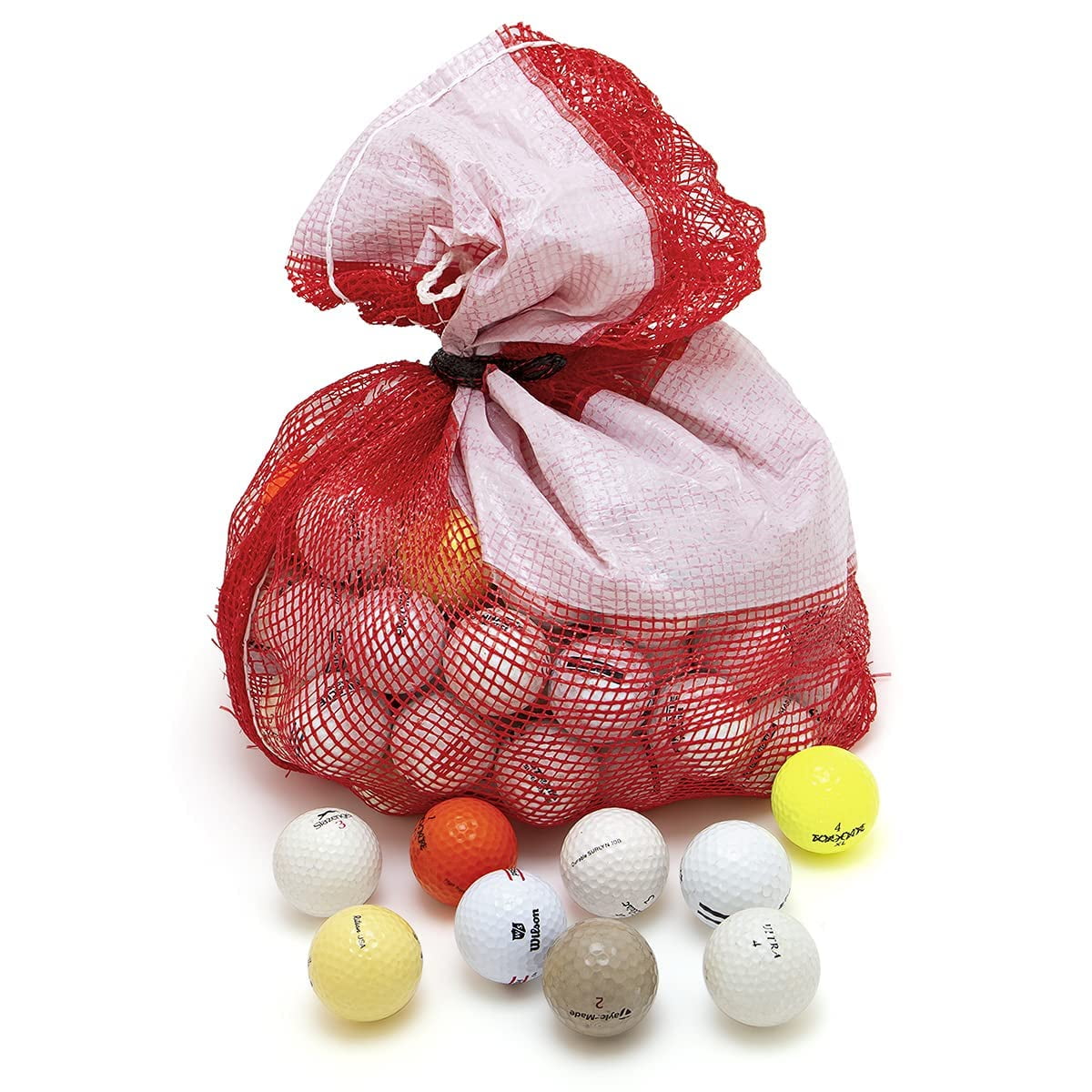 Pelotas De Golf Bastex 100 Hit-away Recicladas Para Práctica Y Campo