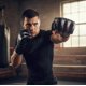 thumbnail image 3 of Guantes MMA Muay Thay mitones diseño UFC, 3 of 3