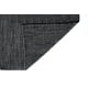 thumbnail image 2 of Alfombra Mushroom mediana gris entramado negro, 2 of 3