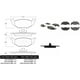 thumbnail image 2 of Pastillas Freno para auto Skoda Fabia Praktik 1999-2007 Delantero, 2 of 4