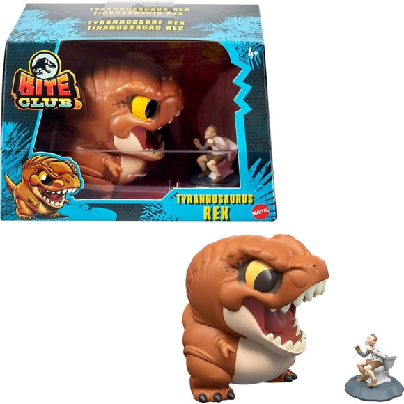 Figura Mattel Jurassic World Bite Club TRex 10cm Accesorio