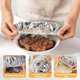 thumbnail image 5 of Cubiertas alimentos aluminio reutilizables engrosadas bordes elásticos ajustan cualquier plato, 5 of 7
