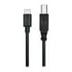 thumbnail image 2 of Cable De Impresora A USB C 1800cm Negro B42196, 2 of 3