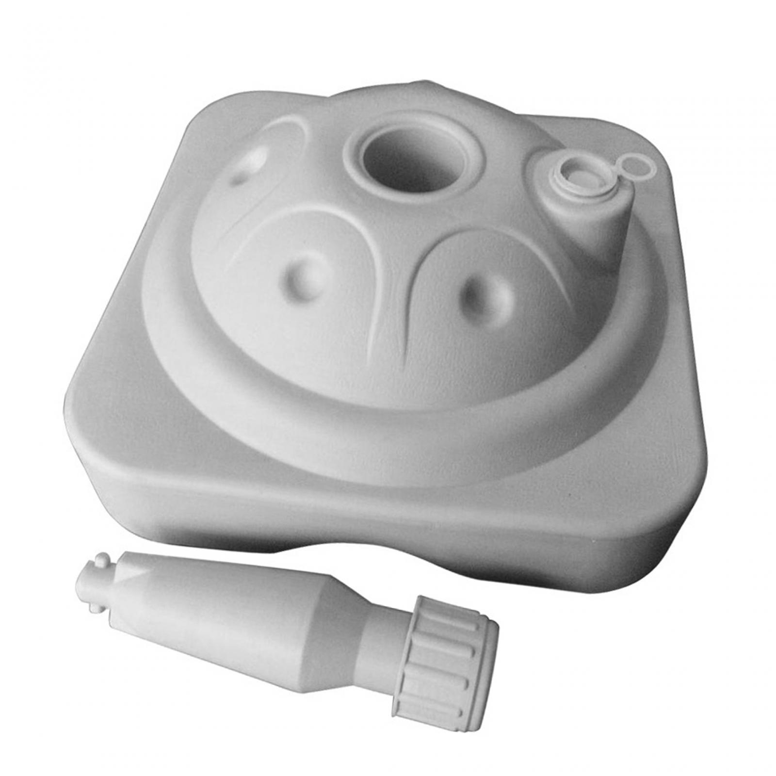 Ioensy - Base De Paraguas Rellenable Con Agua Soporte De Paraguas Estable Para Jardín Al Aire Libre Blanco