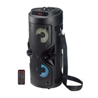 Parlante Bluetooth Microfono Usb Aux 12W Rms Led Lbpb4200 Lbn