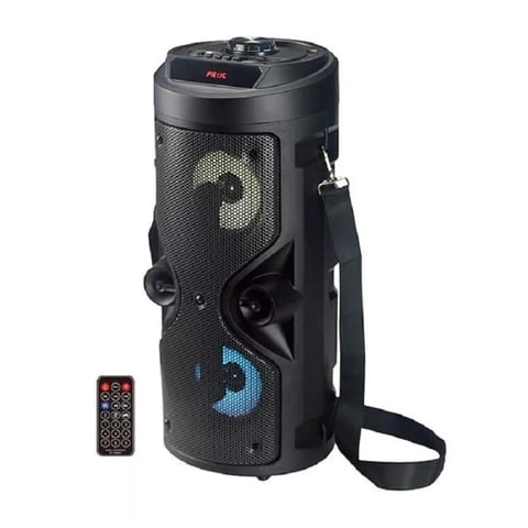 Parlante Bluetooth Microfono Usb Aux 12W Rms Led Lbpb4200 Lbn