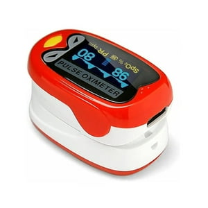 Maxcare - Oximetro Saturometro De Pulso Pediatrico Rojo