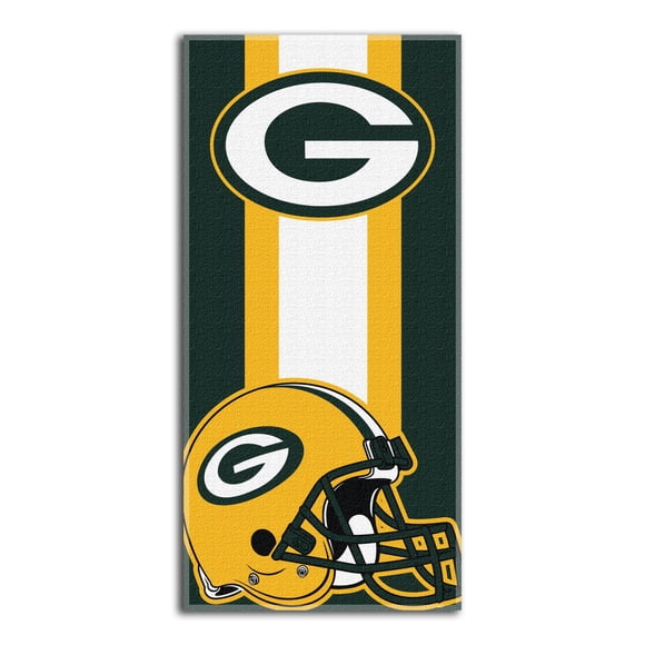 Toalla Northwest NFL Green Bay Packers de algodón 76 x 152 cm